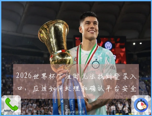 2026世界杯下注时无法找到登录入口，应该如何处理和确认平台安全性？