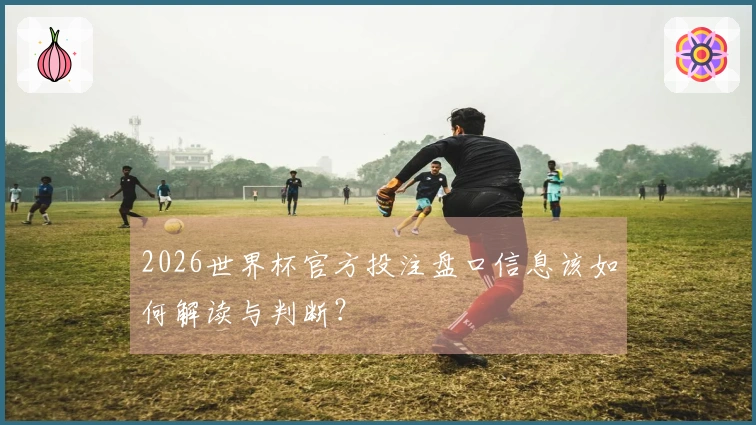 2026世界杯官方投注盘口信息该如何解读与判断？