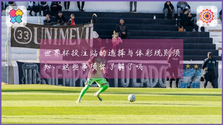 世界杯投注站的选择与体彩规则须知，这些事项你了解了吗