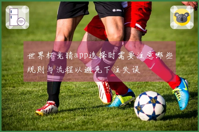 世界杯竞猜app选择时需要注意哪些规则与流程以避免下注失误